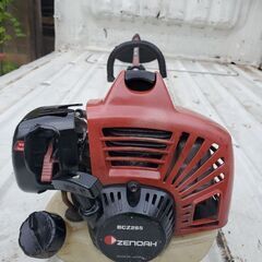 決まりました🎵ゼノア 肩掛け式刈払機 プロ仕様 ループハンドル　...