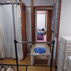 最終お値下げ！室内伸縮洗濯干し・洋服掛けの画像