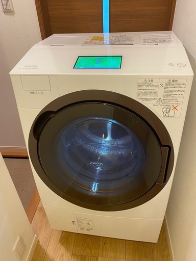 生活家電‼️ドラム式洗濯機‼️東芝~TW-127X8BKR~大容量~11.0kg~7.0kg~タッチパネル~これからの時期に大活躍~TOSHIBA ~ホワイト~ヒートポンプ~省エネ~セットでお得~引越し~家電~中古~リサイクル~リユース~
