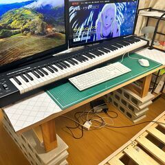 【自力引取可能な方無料】ローテーブル　（ややジャンク）