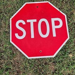 USA STOP Sign