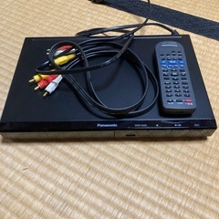 パナソニック　DVD/CDプレイヤー　DVDーS500
