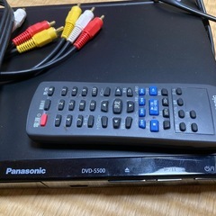 パナソニック　DVD/CDプレイヤー　DVDーS500
の画像