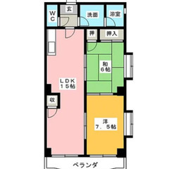 【小牧駅徒歩１０分】広々２LDK♪【嬉しい南東向き】