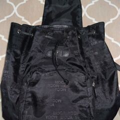 ＭＯＣＡの黒のナイロンリュック（未使用）