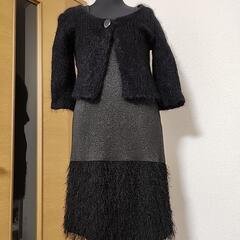 ラメ入りワンピース(上着別売)