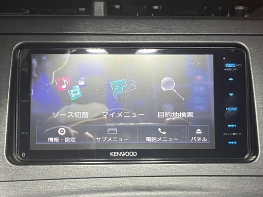 KENWOOD MDV-M705W 地デジ フルセグ Bluetooth ナビ 最新地図