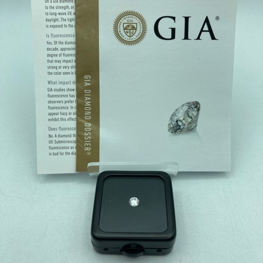 a1028501 天然ダイヤモンド ルース 0.52ct Dカラー VVS1 Excellent GIA 鑑定書付き ダイヤ アクセサリー カラット 宝石 石 中古品
