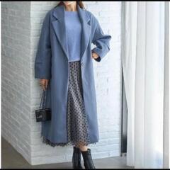 (新品)&.NOSTALGIA　ロングチェスターコートの画像