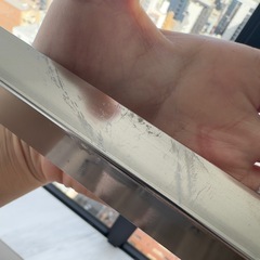 お譲り先決定ディノス シルバー ハンガーラック 定価17900円 幅120の画像