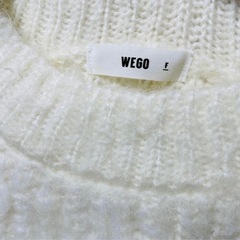 [ウィゴー]ショートニット プルオーバー ニット セーター ショート丈 Freeの画像