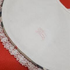 BURBERRY LONDON ベビー帽子、スタイ『未使用品』の画像