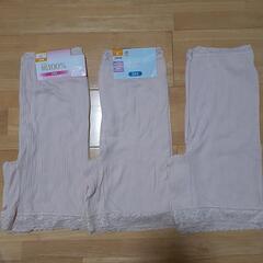新品未使用　3L　3分丈　綿100％　２枚組×３セット