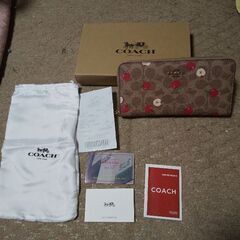 訳あり格安【新品未使用】COACH長財布