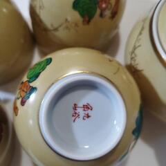 新品未使用、九谷角山/急須、湯呑みの画像