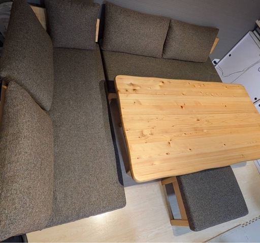 【更に値下げ】リビングダイニング5点セット　シギヤマ家具　優シリーズ