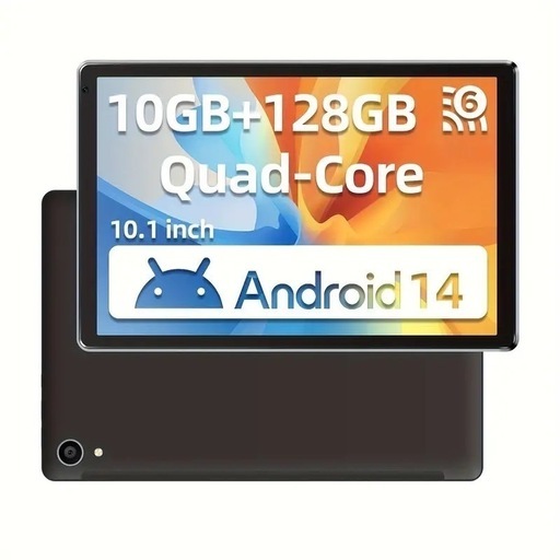 タブレット Android 14 Go オクタコアタブレット、10GB+128GB/1 TB 拡張　ブラック　★新品未開封★