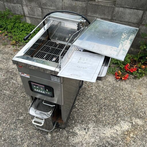 【Maruzen】 マルゼン 電気フライヤー 三相200V 油量13L MEF-13C 業務用 2014年製 N0365