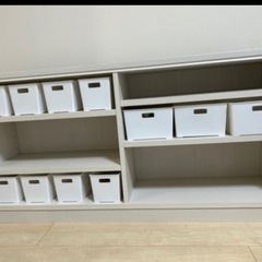 収納棚　おもちゃ　オープンラック
