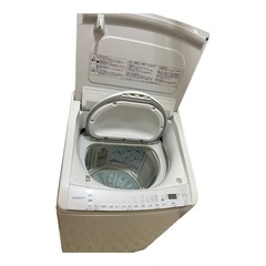 【八戸市内配送無料】8kg 洗濯乾燥機 2021年式　HITACHI　BW-DV80G（W）　洗濯機　縦型洗濯乾燥機の画像