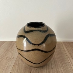 【未使用品/美品】花器　壺　清甫