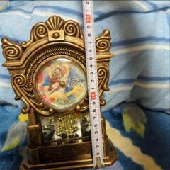 ディズニー　美女と野獣　置き時計の画像