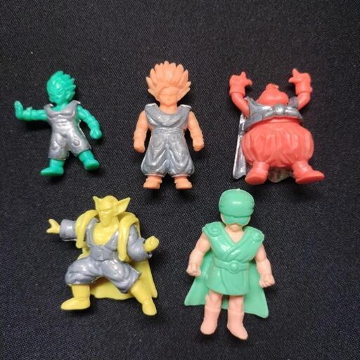 ドラゴンボール 消しゴム　フィギュア 5体セット　グレー　　昭和レトロ ドラゴンボール 消しゴム フィギュア 5体セット グレー 昭和レトロ