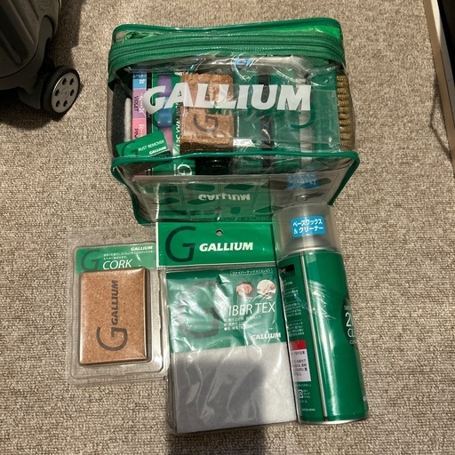 スノボー　
ワックスセット