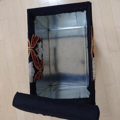 お茶箱 手作りの画像