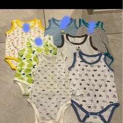 ベビー肌着　ボディ肌着　ロンパース　シャツ　服　80 90 95