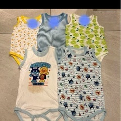 ベビー肌着　ボディ肌着　ロンパース　シャツ　服　80 90 95の画像