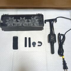 水作 エイト ブリッジフリー S 30cm水槽 上部フィルター セットの画像