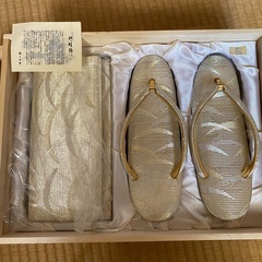 佐賀錦草履バッグセット4500円