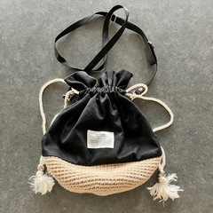 ショルダーバッグ 巾着バッグ