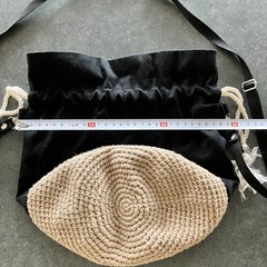 ショルダーバッグ 巾着バッグの画像