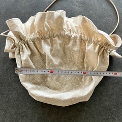 ショルダーバッグ 巾着バッグの画像