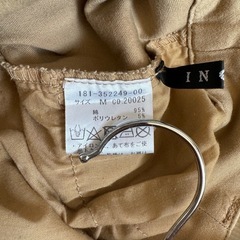 ◯【INGNI】ベージュ タイトスカート ひざ丈 Mの画像