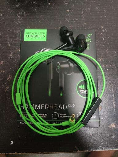 【お譲り先決定】Razer ゲーミングイヤホン