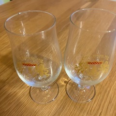 ビールグラス　2個セットの画像