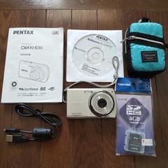 PENTAX Optio E80 デジカメ 使用説明書 USEケ...