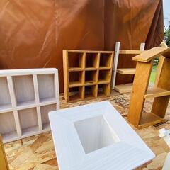 木製DIY色々あります の画像