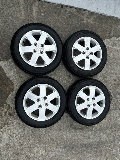 155/65R14 VRX29割溝　アルミセット