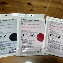 (新品)スーパークールタオル3枚セットUVカット99%の画像