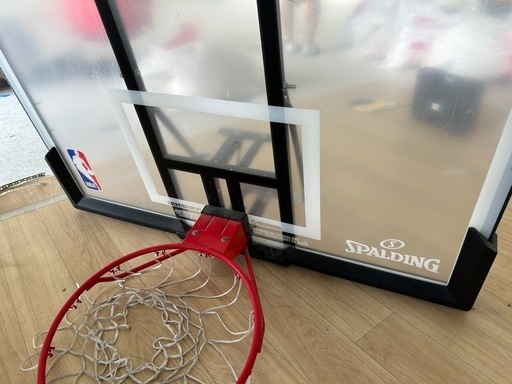 【中古】Spalding バスケットゴール NBAロゴ付き 79836CN