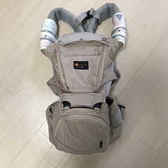 ⭐︎20%offしました　抱っこ紐　ヒップシート付き　美品の画像