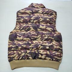 🌈メンズ　袖なしジャンパーLサイズの画像