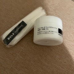 【未使用】バルクオムのフェイスウォッシュ・泡だてネットの画像