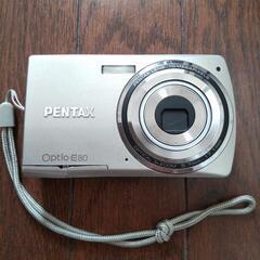 PENTAX Optio E80 デジカメ 使用説明書 USEケーブル他の画像