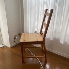 IKEA IVAR 木製チェアの画像