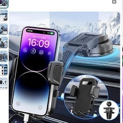 【Amazon.co.jp限定】スマホホルダー 車 車載スマホホ...